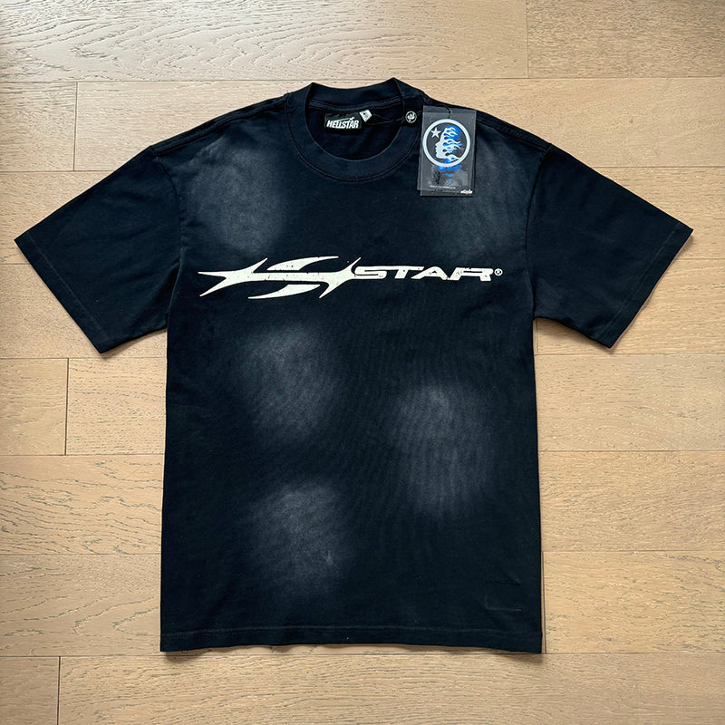 Hellstar T-shirts Washed Aging Process